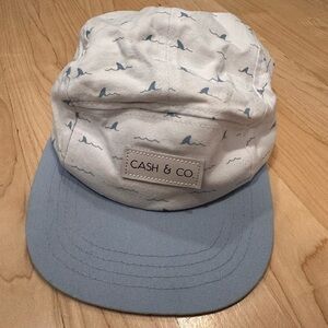 Kids Whale Print Cap